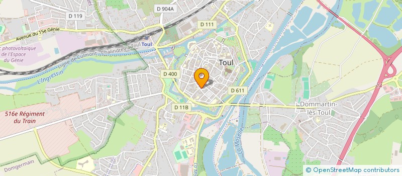 localisation de l'entreprise MAIZ'IMMO  TOUL