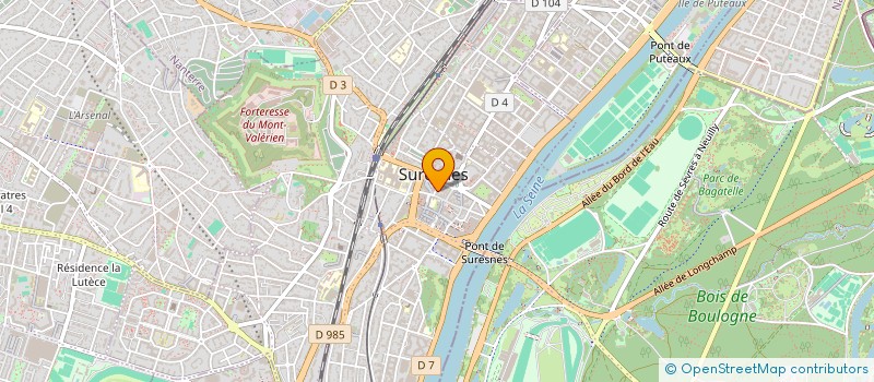 localisation de l'entreprise MAIZER à SURESNES