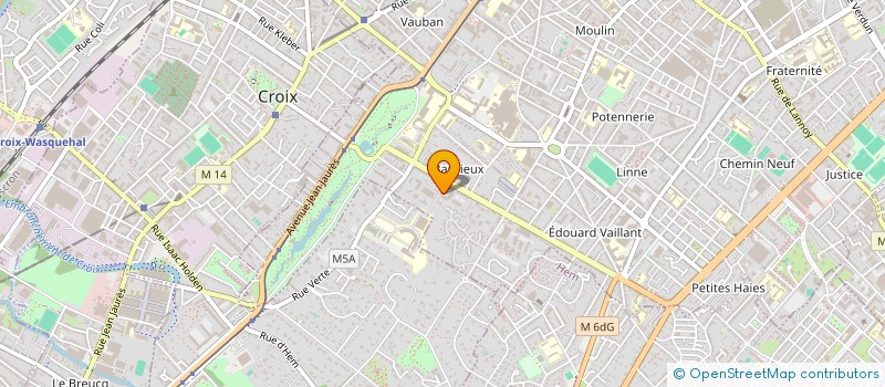 localisation de l'entreprise MAJ  ROUBAIX