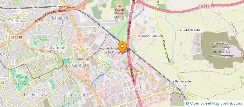 localisation de l'entreprise MAJ à CLERMONT-FERRAND