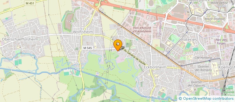 localisation de l'entreprise MAJ  ECKBOLSHEIM
