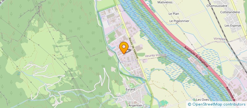 localisation de l'entreprise MAJ  VEUREY-VOROIZE