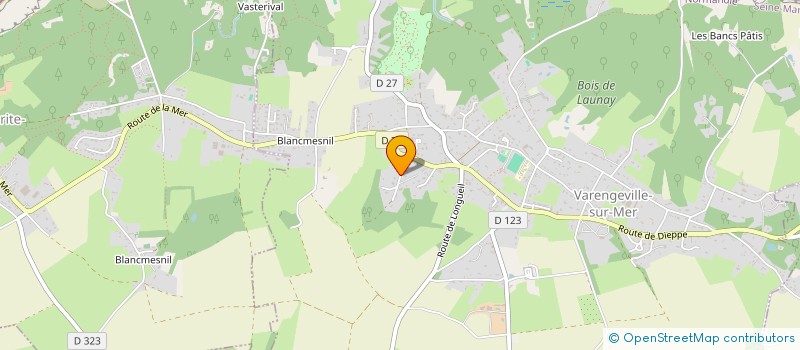 localisation de l'entreprise MAJ à VARENGEVILLE-SUR-MER