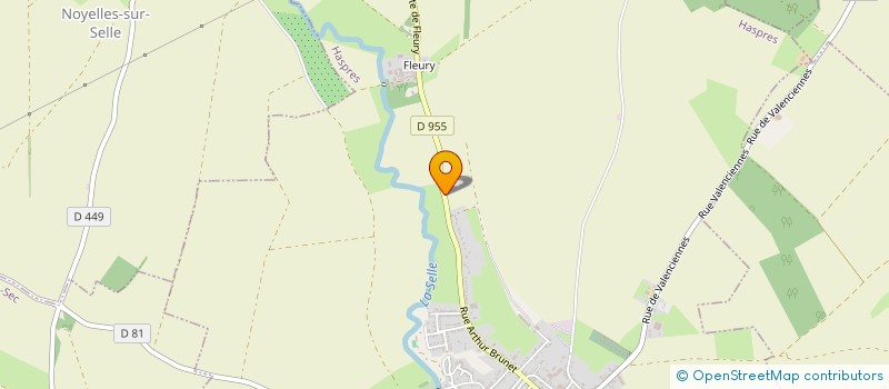 localisation de l'entreprise MAJ  HASPRES