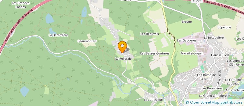 localisation de l'entreprise MAJ AND CO  LANGEAIS