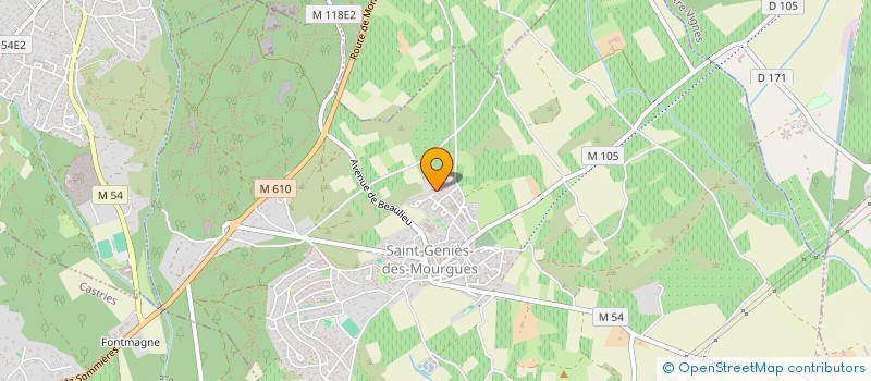 localisation de l'entreprise MAJ FAMILY  SAINT-GENIES-DES-MOURGUES