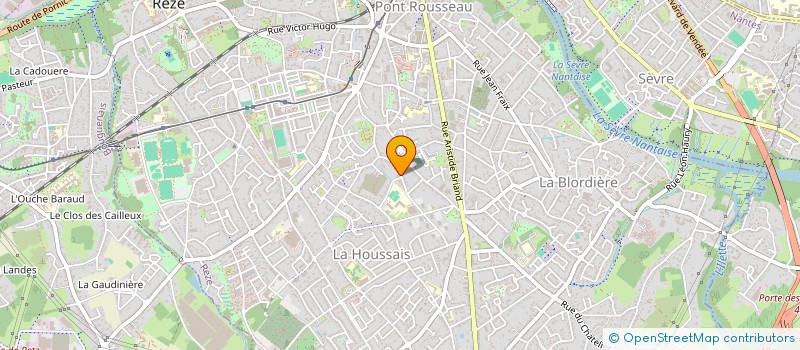 localisation de l'entreprise MAJ INC.  REZE