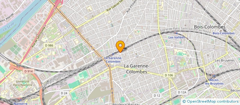 localisation de l'entreprise MAJ LAND à LA GARENNE-COLOMBES