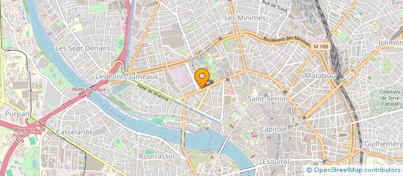 localisation de l'entreprise MAJ2 à TOULOUSE