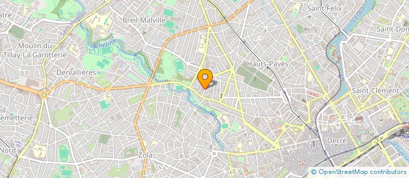 localisation de l'entreprise MAJA à NANTES