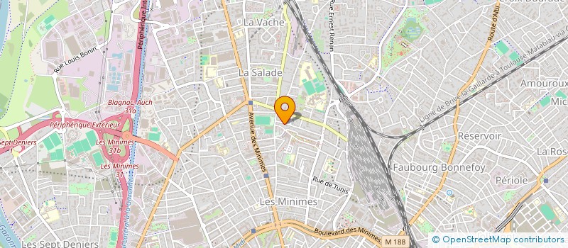 localisation de l'entreprise MAJA à TOULOUSE