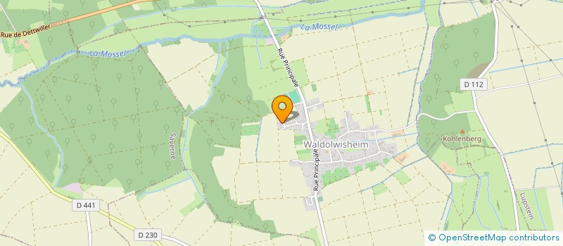 localisation de l'entreprise MAJA  MONSWILLER