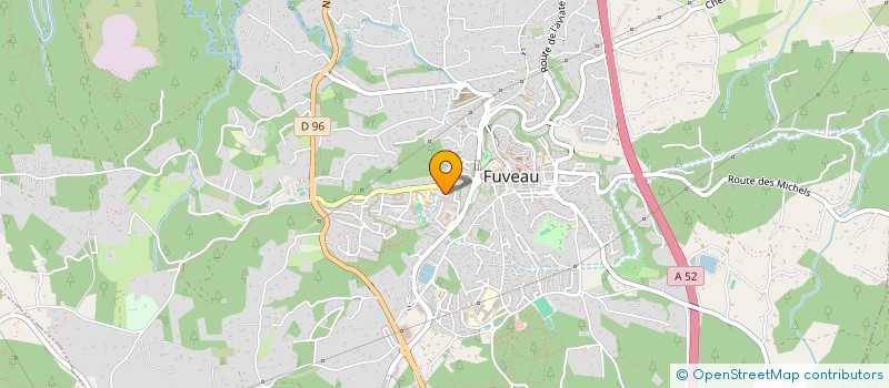 localisation de l'entreprise MAJA  FUVEAU