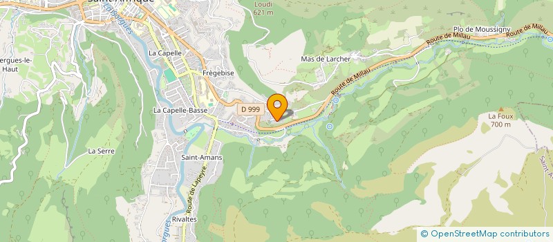 localisation de l'entreprise MAJA  SAINT-AFFRIQUE