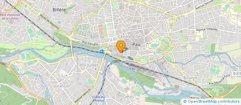 localisation de l'entreprise MAJA HOLDING à PAU