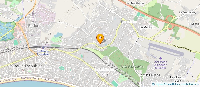 localisation de l'entreprise MAJA RENOV-SERVICES à LA BAULE-ESCOUBLAC