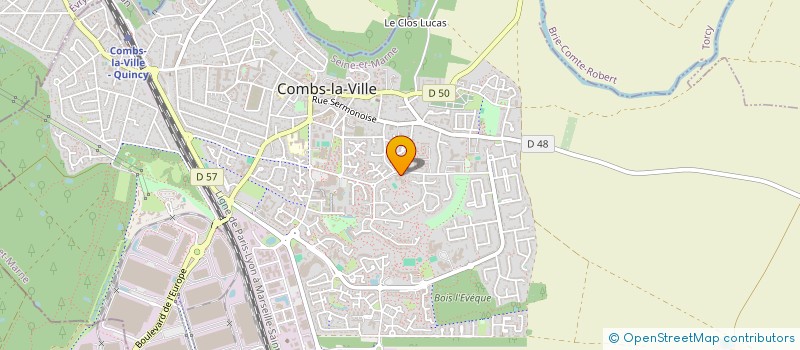 localisation de l'entreprise MAJA SOCIETE CIVILE IMMOBILIERE  COMBS-LA-VILLE