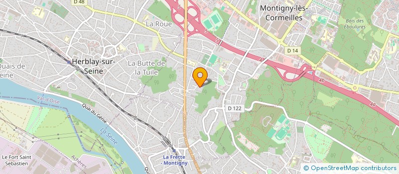 localisation de l'entreprise MAJABEL EVENTS  MONTIGNY-LES-CORMEILLES