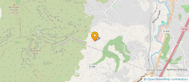 localisation de l'entreprise MAJACKS  ROQUEVAIRE