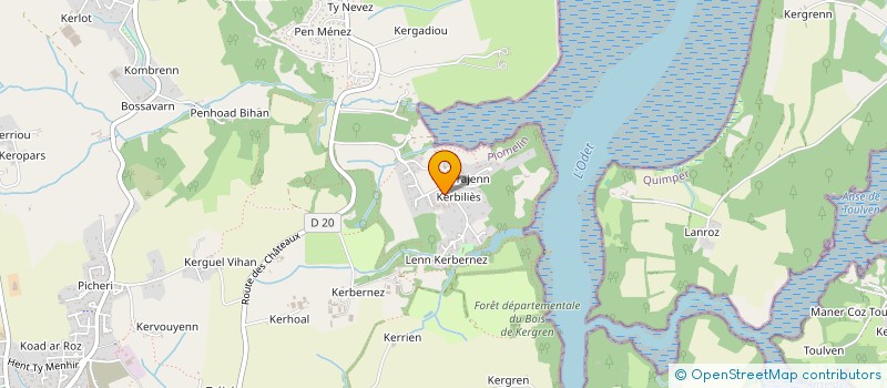 localisation de l'entreprise MAJACQ  PLOMELIN