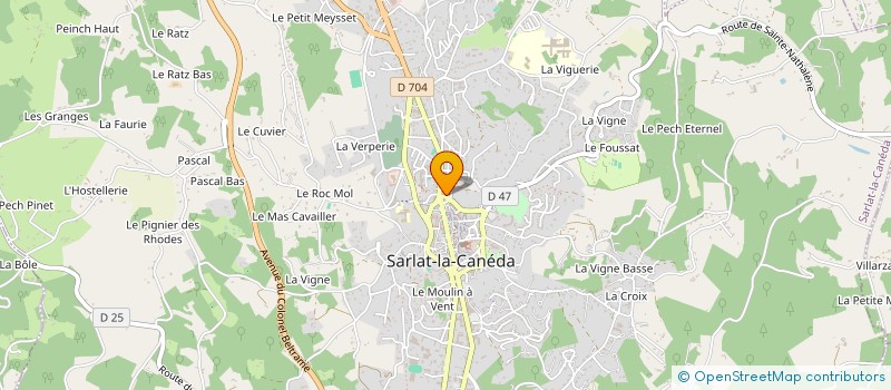 localisation de l'entreprise MAJAD à SARLAT-LA-CANEDA