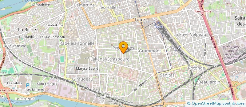 localisation de l'entreprise MAJAFER  TOURS