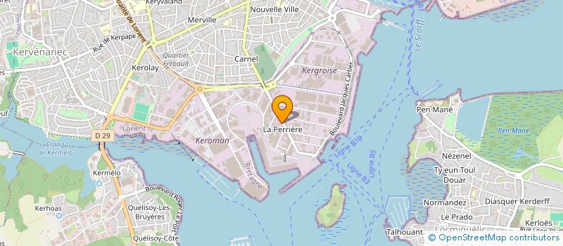 localisation de l'entreprise MAJAFLO 1  LORIENT