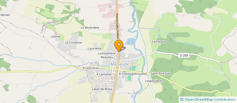 localisation de l'entreprise MAJAGA  MASSEUBE