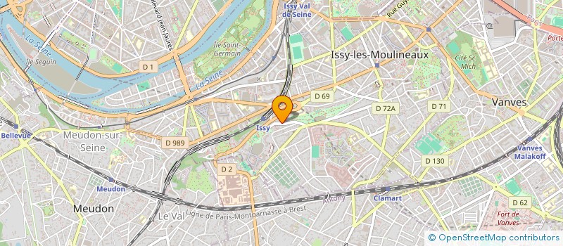 localisation de l'entreprise MAJAGOIRE à ISSY-LES-MOULINEAUX