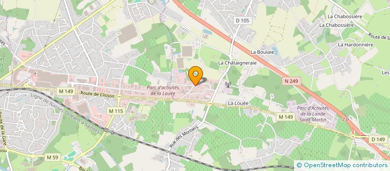 localisation de l'entreprise MAJALAU à HAUTE-GOULAINE