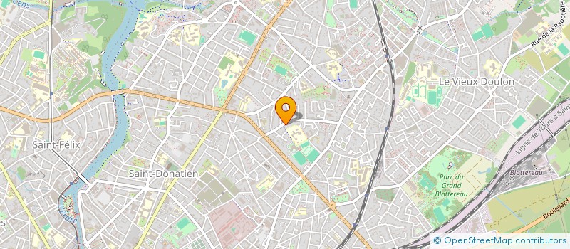 localisation de l'entreprise MAJALIS  NANTES
