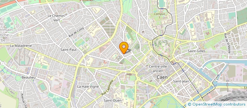 localisation de l'entreprise MAJALO à CAEN