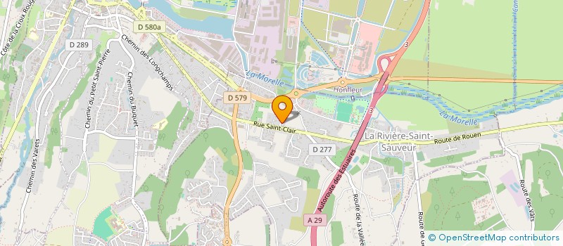 localisation de l'entreprise MAJALO  LA RIVIERE-SAINT-SAUVEUR