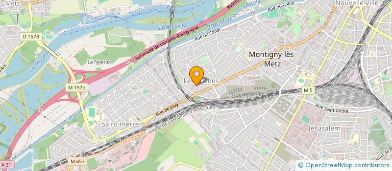 localisation de l'entreprise MAJALO2  MONTIGNY-LES-METZ