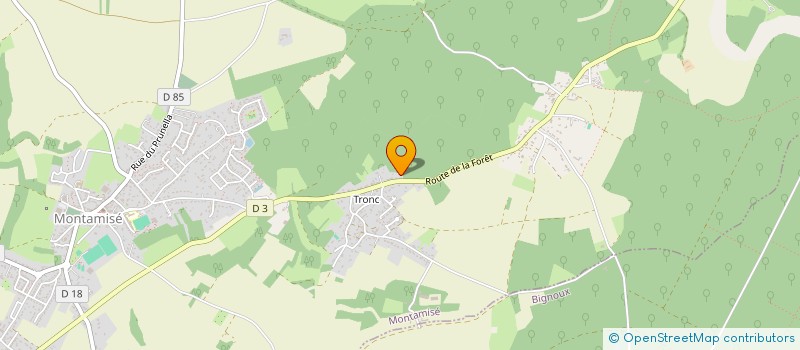 localisation de l'entreprise MAJAMAJO  MONTAMISE