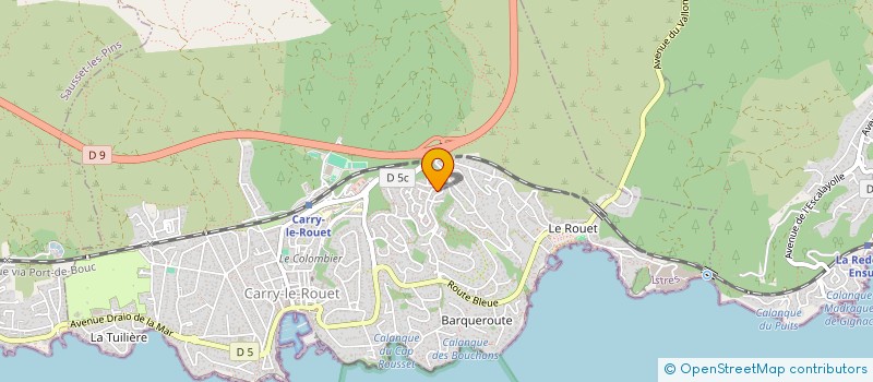 localisation de l'entreprise MAJANI  CARRY-LE-ROUET