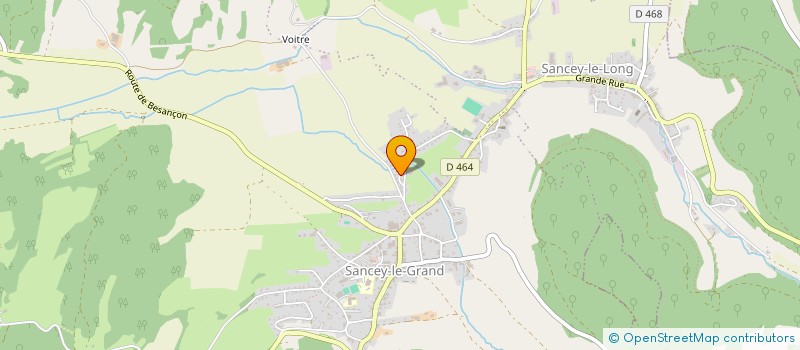 localisation de l'entreprise MAJAR IMMO  SANCEY