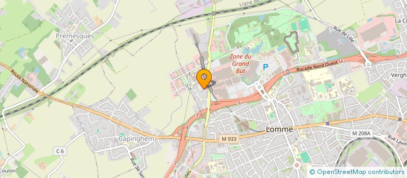 localisation de l'entreprise MAJAS à LILLE