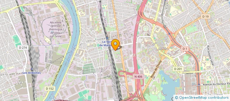 localisation de l'entreprise MAJAZ BAT  CRETEIL