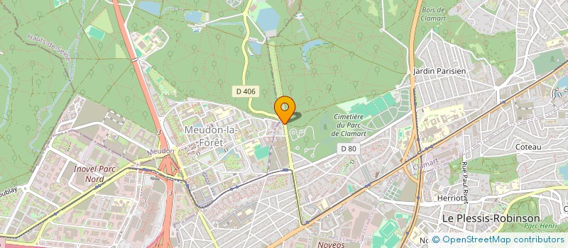 localisation de l'entreprise MAJBROUK à CLAMART