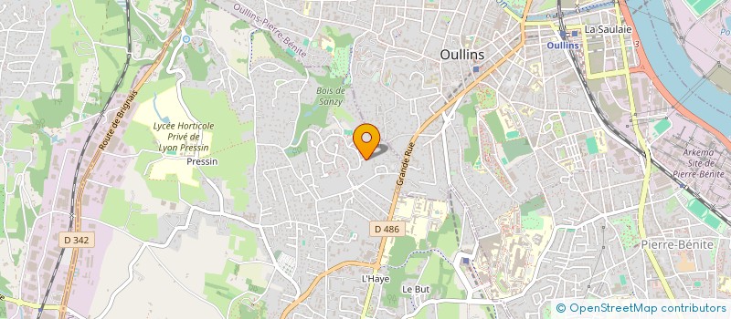 localisation de l'entreprise MAJC  SAINT-GENIS-LAVAL