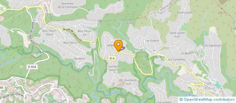 localisation de l'entreprise MAJCEL  BIOT