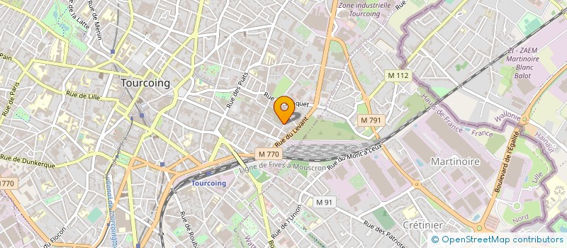 localisation de l'entreprise MAJDELTIER à TOURCOING