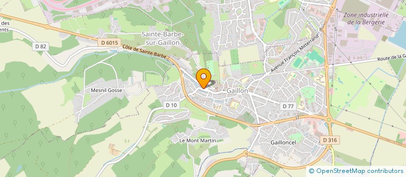 localisation de l'entreprise MAJDOUL ET MIRI  GAILLON