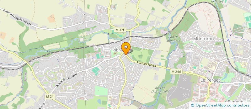 localisation de l'entreprise MAJE  PIBRAC