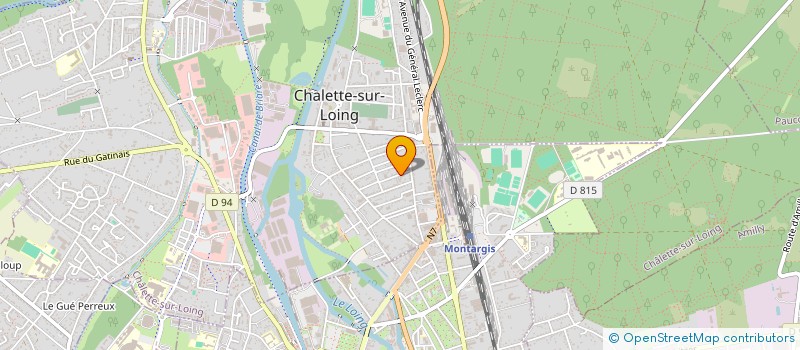localisation de l'entreprise MAJE à CHALETTE-SUR-LOING