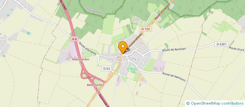 localisation de l'entreprise MAJE  ACHERES-LA-FORET