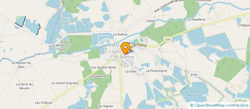 localisation de l'entreprise MAJE à SAINT-MICHEL-EN-BRENNE