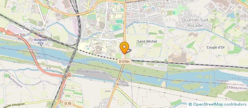 localisation de l'entreprise MAJE à AVIGNON