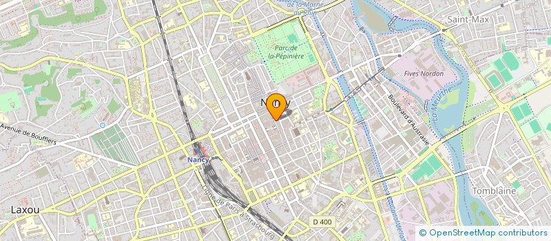 localisation de l'entreprise MAJE  NANCY